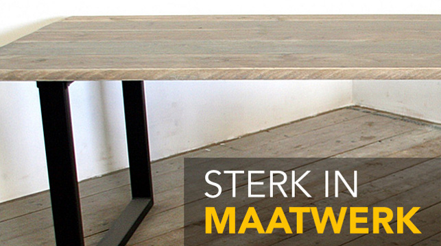 Sterk in maatwerk